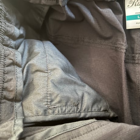 【ラス1 】RUGGED®︎ Ripstop Utility Cargo Shorts - Black