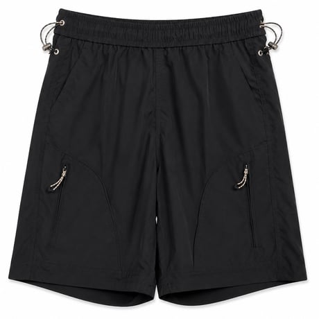 【残り僅か】RUGGED®︎ Packable Utility Nylon Shorts – Black