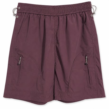【ラス1 】RUGGED®︎ Packable Utility Nylon Shorts – Burgundy