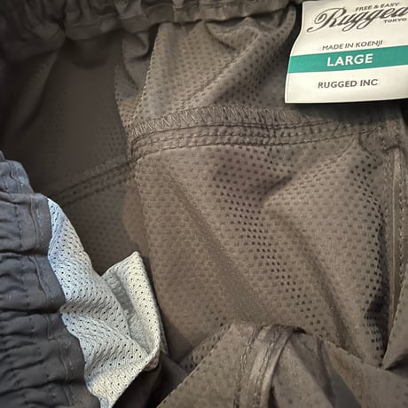 【残り僅か】RUGGED®︎ Packable Utility Nylon Shorts – Black