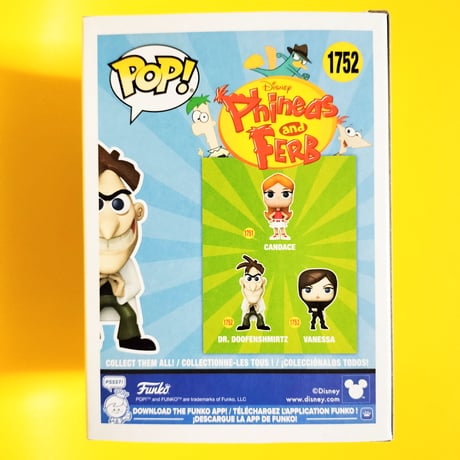 《ご予約受付中！》　ファンコポップ  『フィニアスとファーブ』　3体セット　 Funko POP!  Phineas and Ferb　set of 3