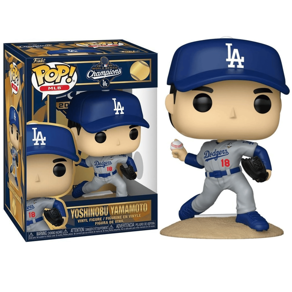 ファンコ ポップ MLB 山本由伸（ワールドシリーズMVP） Funko POP! L