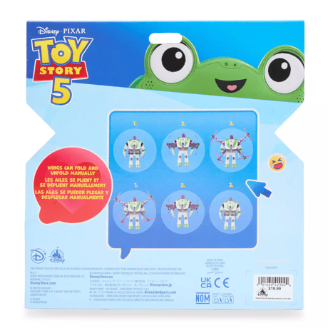 トイストーリー5　Hi-Tec バズ・ライトイヤー・アクションフィギュア　Toy Story 5　Buzz Lightyear Transforming Action Figure