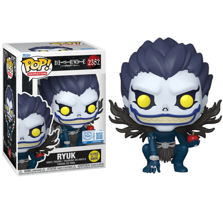 ファンコポップ　『DEATH NOTE（デスノート）』　リューク　《グロー版》　Funko Pop! 　Death Note　Ryuk 《GID》