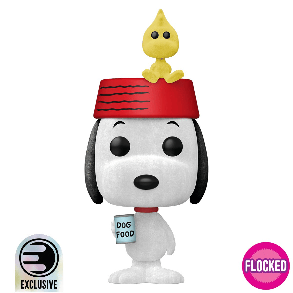 ファンコポップ ピーナッツ スヌーピー＆ウッドストック（フロック加工