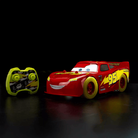 Jada Toys ピクサー カーズ  ライトニング・マックイーン　Glow Racers 1:14スケール ライトアップ RC