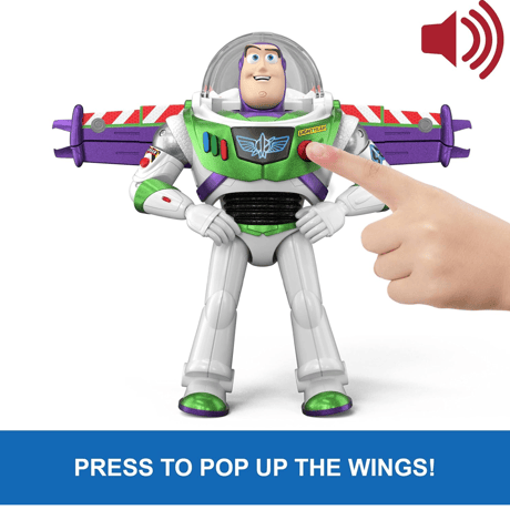 トイストーリー5　マテル　Hi-Tec バズ・ライトイヤー　トーキング・アクションフィギュア　Toy Story 5　Flight Mode Hi-TechBuzz Lightyear
