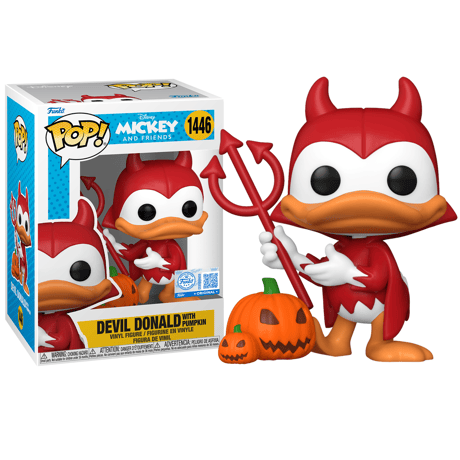 ファンコ ポップ 　ディズニー　デビル・ドナルド・ダック w/パンプキン　Funko Pop! Devil Donald w/Pumpkin