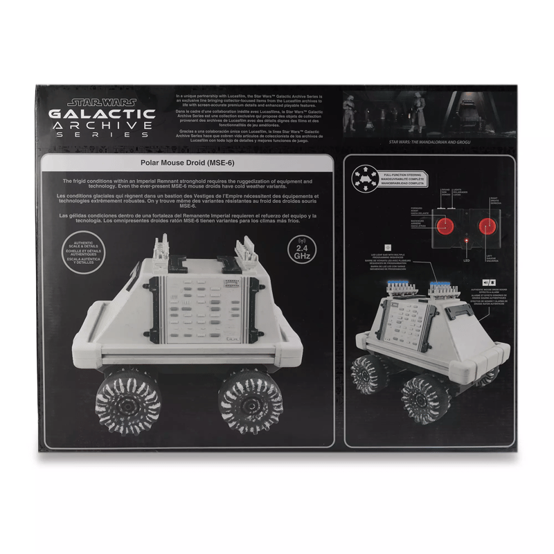 【海外限定】Mouse Droid MSE-6 starwars マウスドロイド スターウォーズ 『マンダロリアン＆グローグー』 ポーラー・マウス