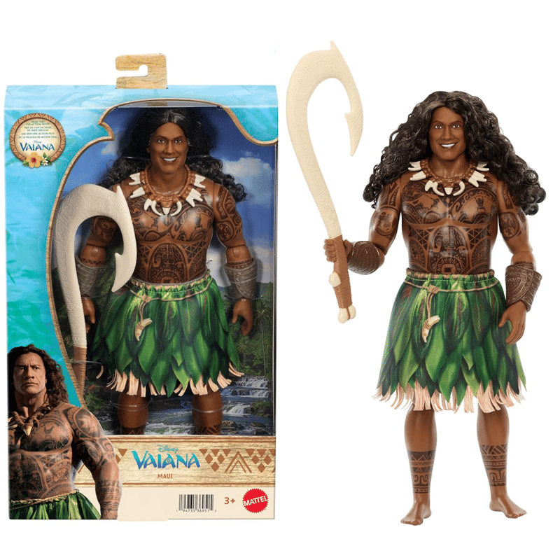 モアナ2 マウイ トーキングアクションフィギュア ご予約受付中！》 実写映画『モアナと伝説の海』 マウイ 12インチ