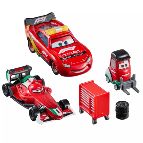 ピクサー 『カーズ』　F1コラボ カーズ・ダイキャストカーセット　Disney and Pixar's Cars with Formula 1® Die Cast Set