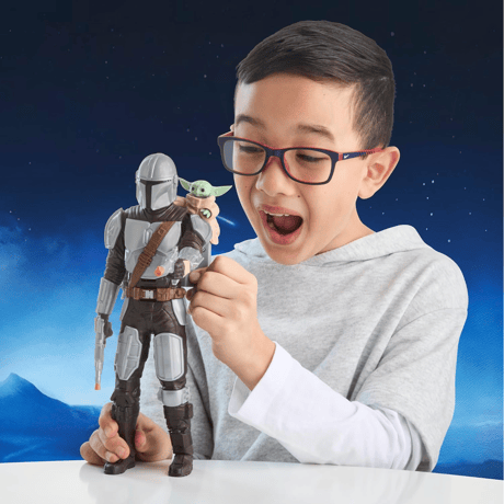 スターウォーズ 『マンダロリアン＆グローグー』　バウンティブラスター 11インチ アクションフィギュア