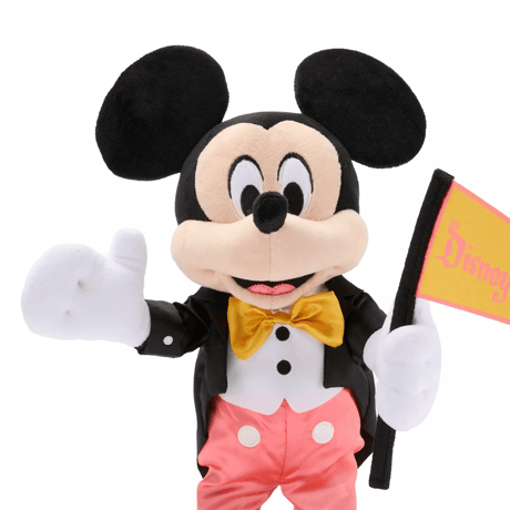 Disneyland 70周年　ミッキーマウス　ぬいぐるみ　Mickey Mouse Plush – Disneyland 70th Anniversary