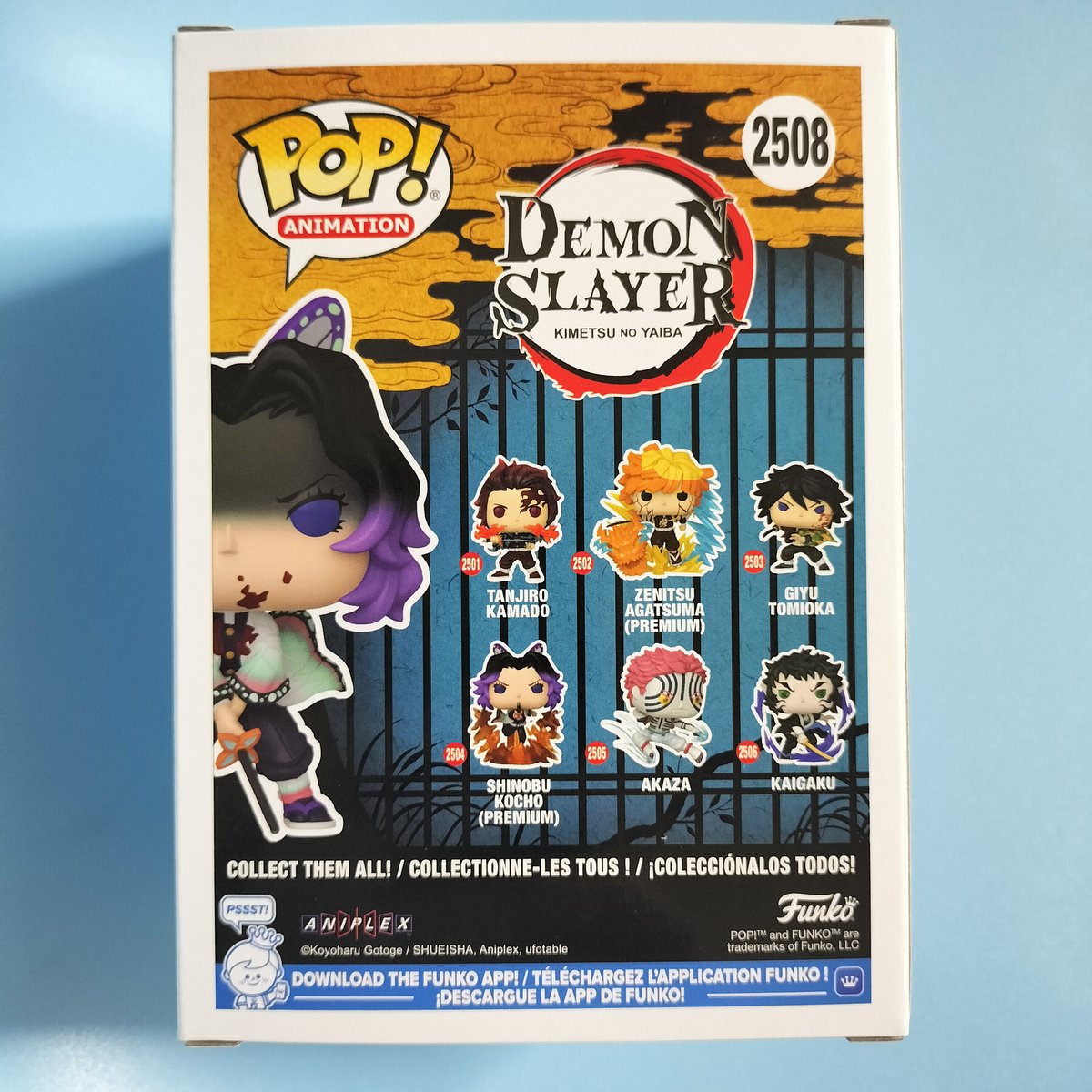 【海外限定版】鬼滅の刃 胡蝶しのぶ Funko ケース付き ファンコ ポップ 「鬼滅の刃」無限城編 胡蝶しのぶ（ブラッディ版