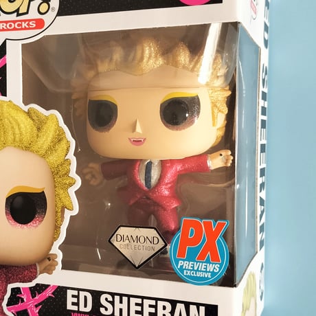ファンコ ポップ  　エド・シーラン（バッド・バビッツ）《ダイアモンド版》　Funko Pop! Rocks: 　Ed Sheeran  Bad Habits 《Diamond》