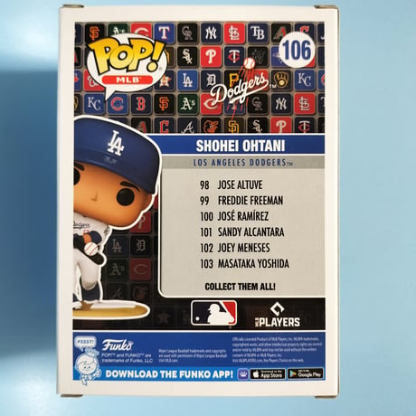 ファンコ  ポップ MLB 　大谷翔平（バッター）　 Funko POP!  Los Angeles Dodgers　Shohei Ohtani