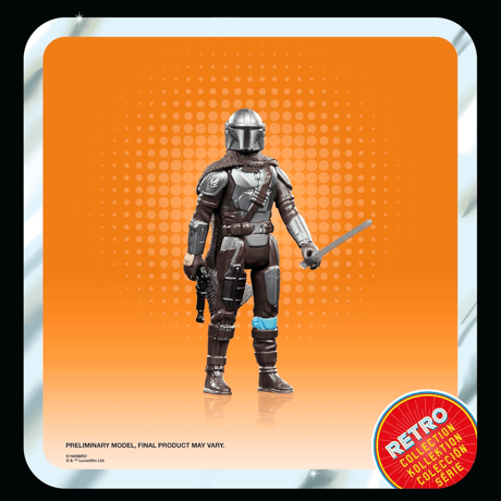 Hasbro『スターウォーズ』 レトロコレクション マンダロリアン（ボバ・フェット/The Book of Boba Fett）  3.75インチ アクションフィギュア