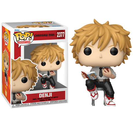 ファンコ ポップ  『チェンソーマン』　デンジ（リーディング）  FUNKO POP! Chainsaw Man　Denji  (Reading)