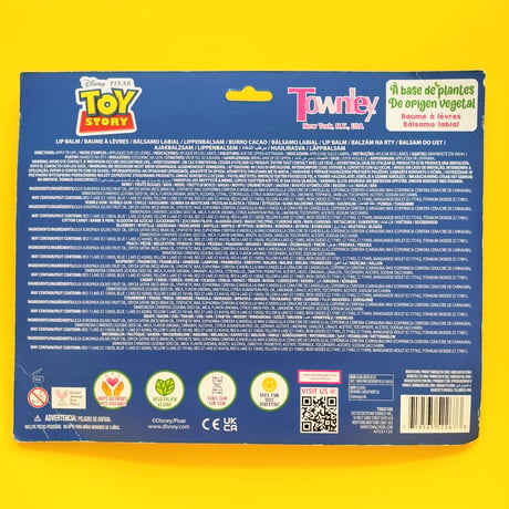 トイストーリー　キャラクターのミニフィギュアが付いたリップバーム10本セット