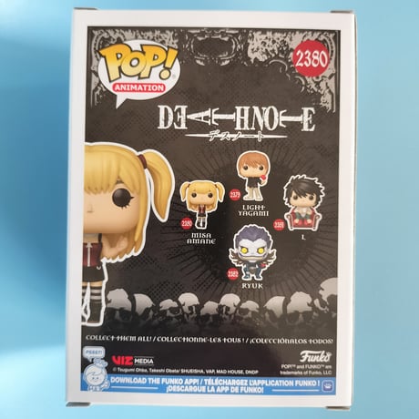 ファンコポップ　『DEATH NOTE（デスノート）』　4体セット　Funko Pop! 　Death Note　set of 4