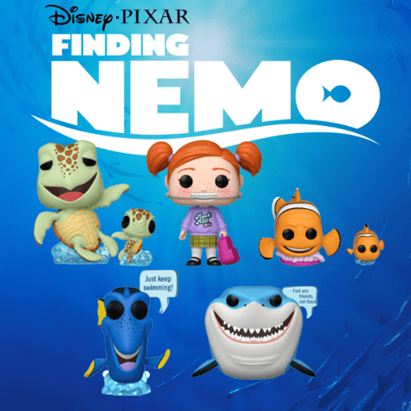 ファンコ ポップ ピクサー 「ファインディング・ニモ」　5体セット　Funko Pop!　Pixar FINDING NEMO set of 5