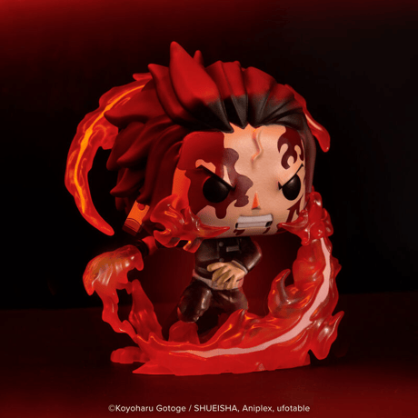 ファンコ ポップ:PLUS　『鬼滅の刃』竈門 炭治郎（円舞閃々）　FUNKO POP!:PLUS  Demon Slayer　 Tanjiro Kamado (Dancing Flash)
