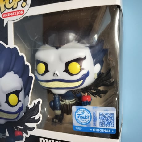 ファンコポップ　『DEATH NOTE（デスノート）』　リューク　《グロー版》　Funko Pop! 　Death Note　Ryuk 《GID》