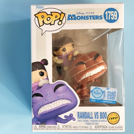 ファンコポップ  『モンスターズ・インク』　ランドール vs.ブー　《CHASE》　Funko Pop! Monsters Inc. Randall vs Boo　《CHASE》