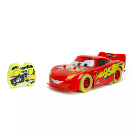 Jada Toys ピクサー カーズ  ライトニング・マックイーン　Glow Racers 1:14スケール ライトアップ RC