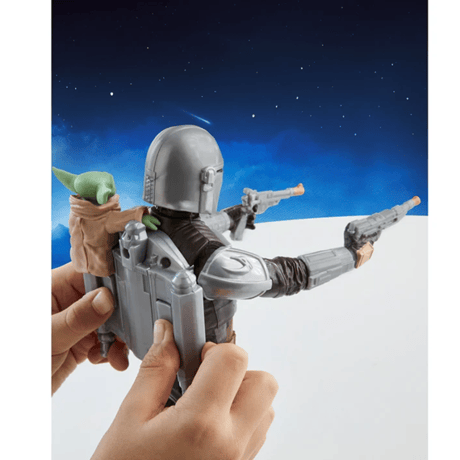 スターウォーズ 『マンダロリアン＆グローグー』　バウンティブラスター 11インチ アクションフィギュア