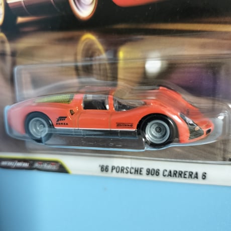 ホットウィール プレミアム ポップカルチャー　フォルツァ　’66 ポルシェ 906 カレラ 6