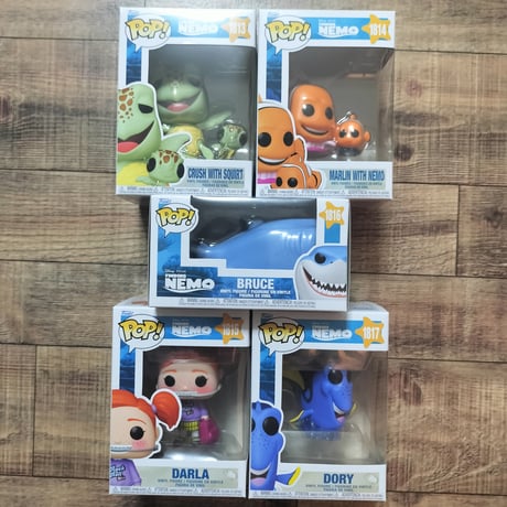 ファンコ ポップ ピクサー 「ファインディング・ニモ」　5体セット　Funko Pop!　Pixar FINDING NEMO set of 5