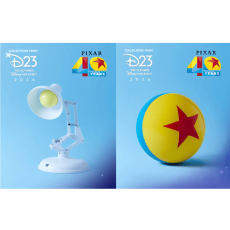 D23EXPO 2026 ピクサーランプ　ルクソージュニア（モーション＆サウンド）  と　ピクサーボール （ラージ）セット 《代引き不可！》