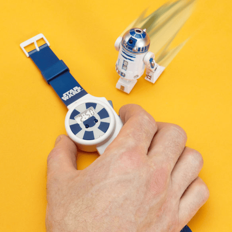 2008年デッドストック！スターウォーズ　R2-D2 リモートコントロール・ウォッチ