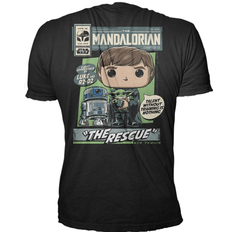 2021年 ファンコポップ 『マンダロリアン』ルーク w/ザ・チャイルド（グローグー） Tシャツセット　Funko POP! ＆ Tee Star Wars: The Mandalorian