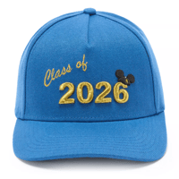 カリフォルニア Disneyland 限定　ミッキーマウス　Class of 2026　キャップ
