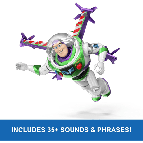 トイストーリー5　マテル　Hi-Tec バズ・ライトイヤー　トーキング・アクションフィギュア　Toy Story 5　Flight Mode Hi-TechBuzz Lightyear