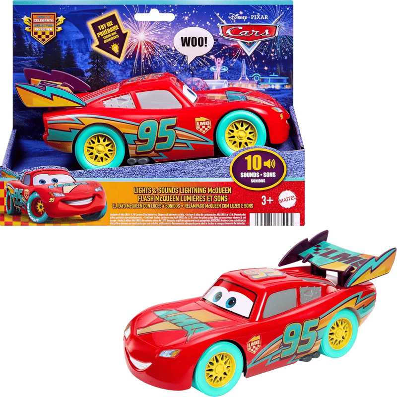 Mattel ピクサー カーズ ライト&サウンド ライトニング・マックイーン