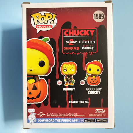 ファンコ ポップ  チャイルド・プレイ グッドガイ チャッキー《ブラックライト版》 Funko POP!　Child's Play Good Guy Chucky BLACK LIGHT