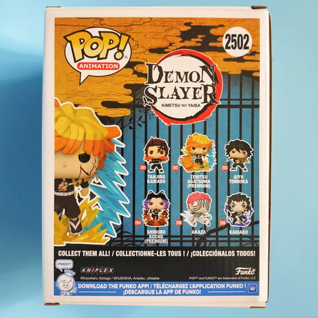 ファンコ ポップ：プレミアム　「鬼滅の刃」無限城編 　我妻善逸　FUNKO POP!: Premium Demon Slayer　Zenitsu Agatsuma