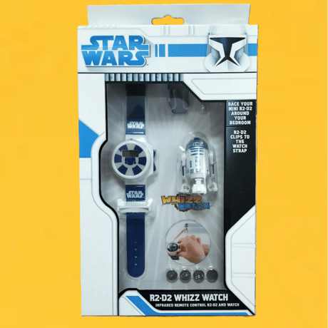 2008年デッドストック！スターウォーズ　R2-D2 リモートコントロール・ウォッチ