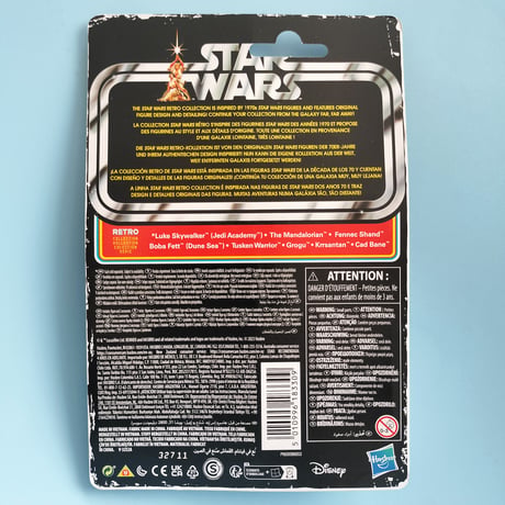 Hasbro『スターウォーズ』 レトロコレクション マンダロリアン（ボバ・フェット/The Book of Boba Fett）  3.75インチ アクションフィギュア
