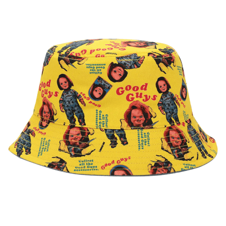 「チャイルド・プレイ」チャッキー　リバーシブル・バケットハット　Chucky Good Guys Reversible Bucket Hat