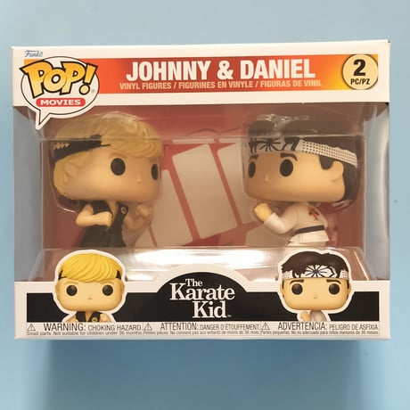 ファンコ ポップ　映画『ベスト・キッド』　ジョニー＆ダニエル　FUNKO POP!　The Karate Kid  Johnny & Daniel 2 Pack
