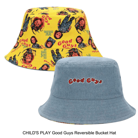「チャイルド・プレイ」チャッキー　リバーシブル・バケットハット　Chucky Good Guys Reversible Bucket Hat