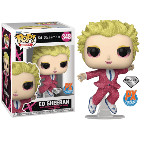 ファンコ ポップ  　エド・シーラン（バッド・バビッツ）《ダイアモンド版》　Funko Pop! Rocks: 　Ed Sheeran  Bad Habits 《Diamond》