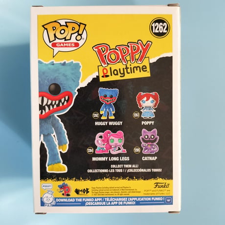 ファンコ ポップ　ポピープレイタイム　ハギーワギー　《フロック版》  Funko POP! Poppy Playtime Huggy Wuggy (Flocked)