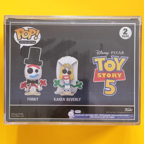 ファンコポップ 『トイストーリー5』 フォーキー＆カレン・ビバリー　FUNKOPOP! ToyStory 5　Forky and Karen Beverly 2-Pack（3500pc）