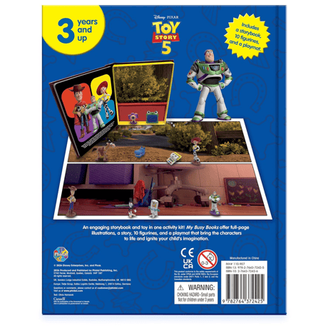 トイストーリー5 マイ・ビジー・ブック　 Toy Story 5 My Busy Books
