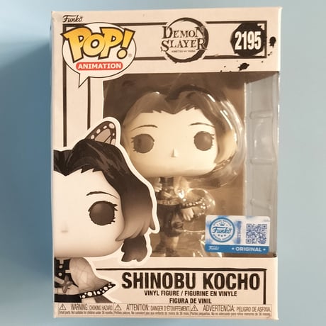 ファンコ ポップ  　『鬼滅の刃』 墨絵　胡蝶しのぶ　FUNKO POP!  Demon Slayer　”Sumi-Ink”　Shinobu Kocho